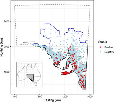 Spatial Analysis of a Cat-Borne Disease Reveals That Soil pH and Clay Content Are Risk Factors for Sarcocystosis in Sheep